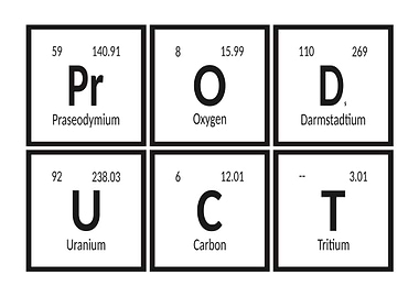 Product Table of Elements