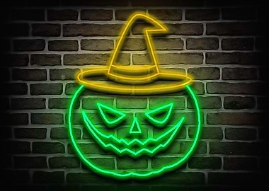 Pumpkin Neon