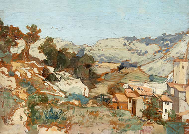 Landscape near Roquevaire