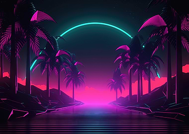 Luminous Neon Dreams