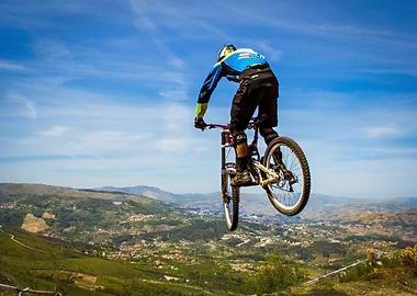 Flying Mountain bike