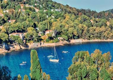 Seacoast in Provence