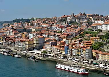 Porto view with Douro