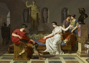 Cleopatra and Octavian