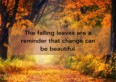 Fall inspirational quotes