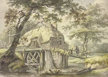Mill in the forest