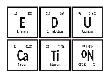 Education Periodic Table