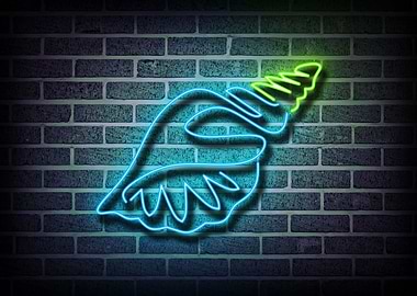Shells Neon Sign