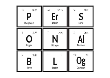 Element of Personal Blog