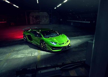 Aventador Svj Cool Green