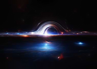Gargantua space galaxy