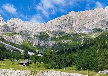 Near Catinaccio mountain