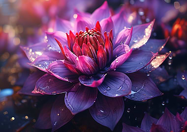 Purple lotus
