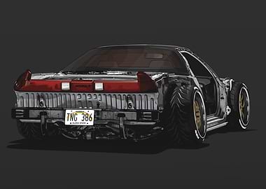 Honda NSX Naked Acura