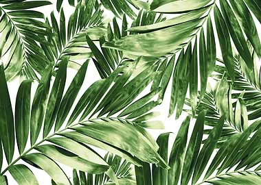 Palm Leaves Pattern Love 2