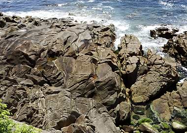Stony coastline