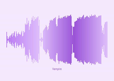 Vampire Soundwave Art