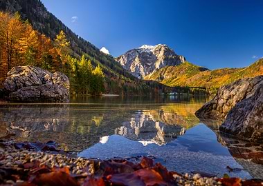 Lake Langbath in Autumn