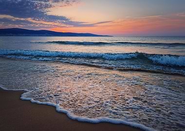 Early morning on the beach