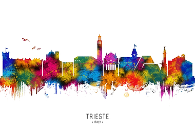 Trieste Italy Skyline