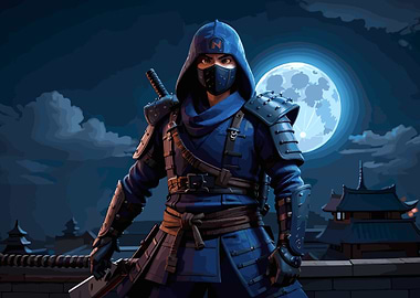 Japanese Samurai Sakura