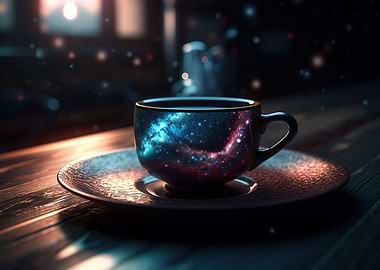 Cosmic Coffee Cup