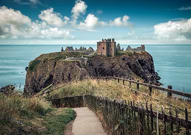 Dunnottar Castle Ruins