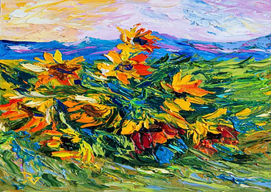 Windy flowerses blues