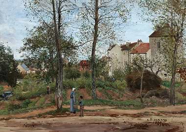 Landscape at Louveciennes