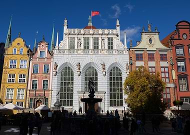 Old Town In Gdansk