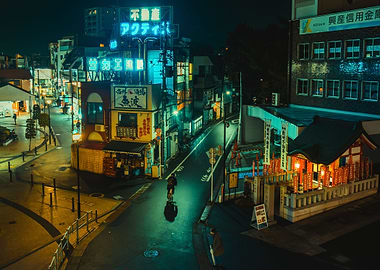 Tokyo Cyberpunk City