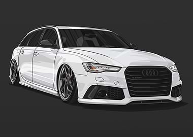 Audi A6 4G Quattro Bagged