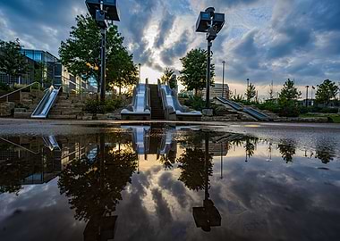 Slides Downtown Omaha