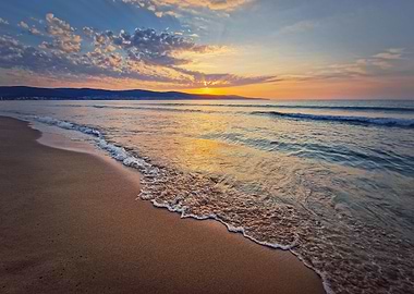morning on the beach