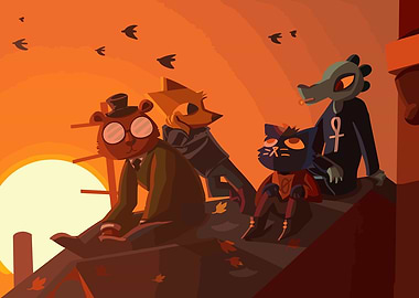 night in the woods