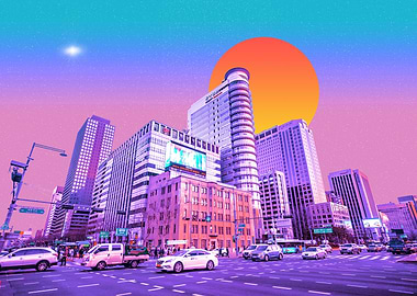 Vaporwave Seoul