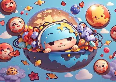 My Surreal Baby Earth 01