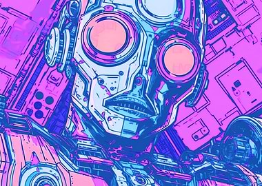 Giant Robot Cyberpunk