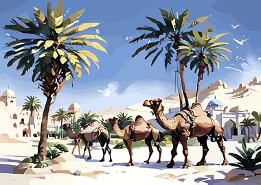 Dromedary camel