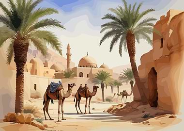 The camel and the ancient