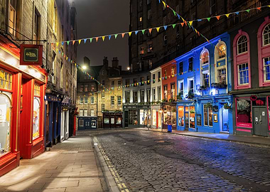 Victoria St In Edinburgh