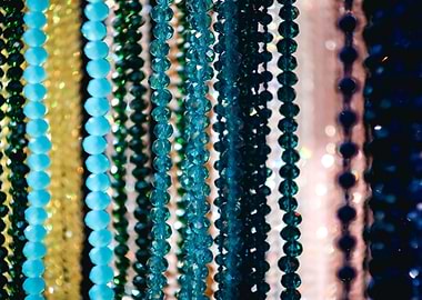 colorful beads