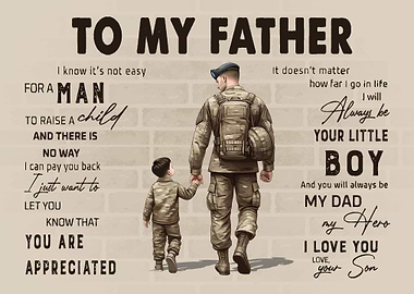 to My Dad Gift from Son