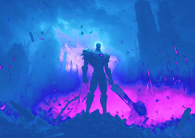 Futuristic Man Cyberpunk