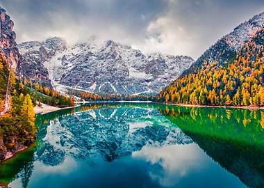 Braies Lake Italy