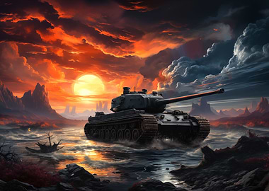 tiger panzer tank action