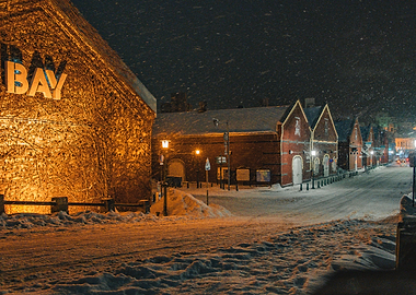 Night in Hakodate Japan