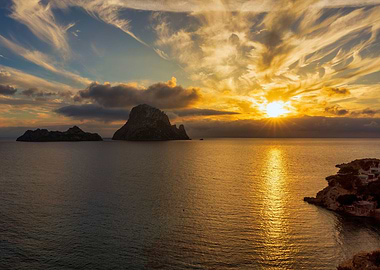 Sunset ibiza es vedra