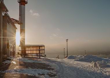 Mount Hakodate Sunset