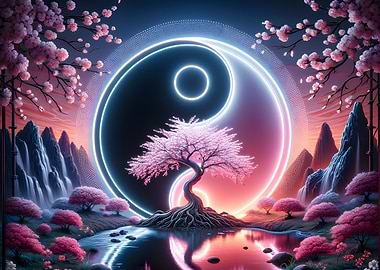 Yin and Yang Sakura
